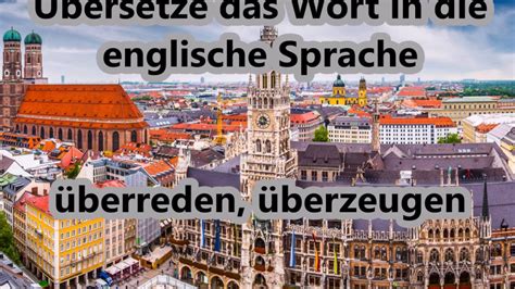 überzeugen englisch